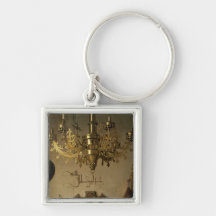 The Portrait of Giovanni  Arnolfini Keychain