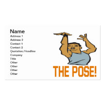 The Pose Business Card Template