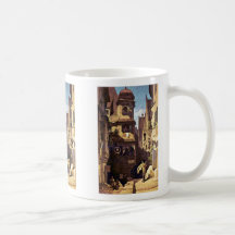 The Postman In Rosenthal By Spitzweg Carl Coffee Mug