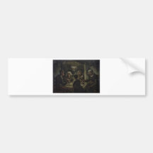 The Potato Eaters - Vincent Van Gogh (1885) Bumper Sticker