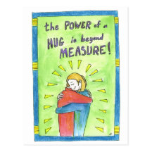 The Power of a Hug Postcards