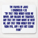 THE PRAYER OF JABEZ1 Chronicles 4:10"Oh that Th... mousepads