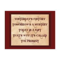 The Present Post Card