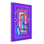 The Present Time Stretched Canvas Prints