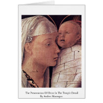 The Presentation Of Christ In The Temple Details Card
