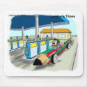 The Price Of Gas Funny Cartoon Gifts & Collectible mousepads