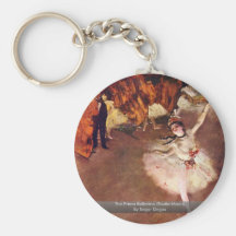 The Prima Ballerina (Rosita Mauri) By Edgar Degas Keychain