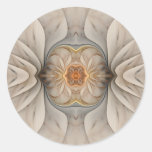 The Primal Om Round Stickers
