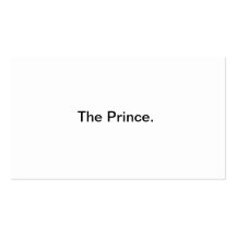 The Prince Business Card
