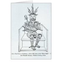 The Prince of Darkness Greeting Card