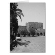 The prison of Akka, circa 1930 Greeting Cards