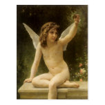 The Prisoner, Bouguereau, Vintage Victorian Angel Post Cards