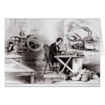 The Progress of the Century Greeting Card