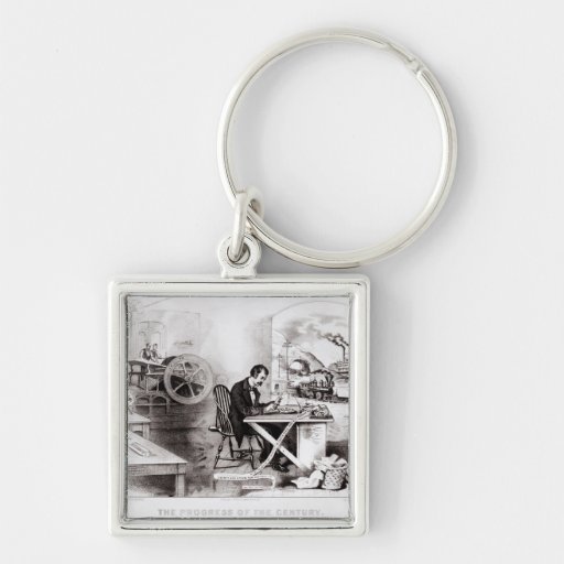 The Progress of the Century Keychains