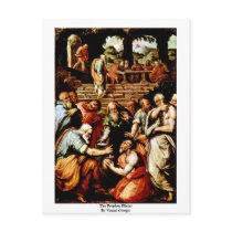 The Prophet Eliezer By Vasari Giorgio Post Cards
