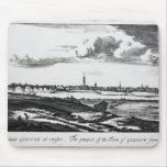 The Prospect of the Town of Glasgow mousepads