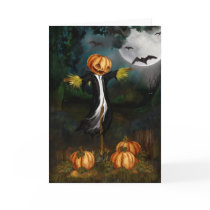 The Pumpkin Patch Halloween Card