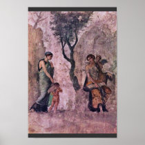 The Punishing Amor By Pompejanischer Maler Um 25 V Poster