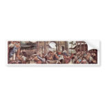 The Punishment Of Leviter Detail By Botticelli San bumper stickers