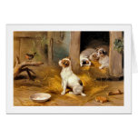 The Puppies Greeting Card