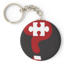 The Puzzle Hub Logo Key Chain