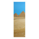 The Pyramids Bookmark business cards