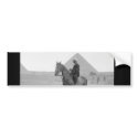 The Pyramids of Giza with Horseman circa 1934 bumper stickers