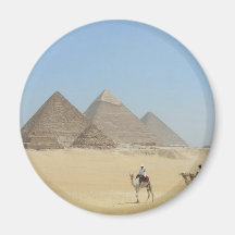The Pyramids Refrigerator Magnet