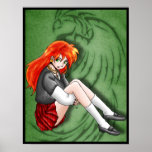 "The Pyromancer" Art Print