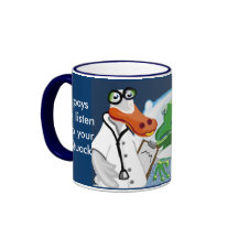 The Quack, or Doctor Duck does his rounds Coffee Mug