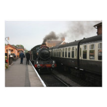 The Quantock Belle at Bishops Lydeard station Photographic Print