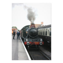 The Quantock Belle at Bishops Lydeard station Photo Print