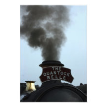 The Quantock Belle at Bishops Lydeard station Art Photo
