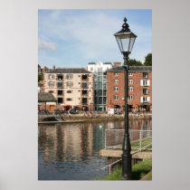 The Quay, Exeter, Devon, UK Print