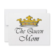 The Queen, Mum! T-shirt & gift ideas for mum.
