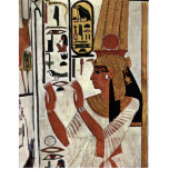 The Queen Nefertari In Prayer Stance By Maler Der photo sculptures