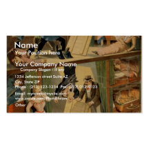 The Queen of Chinatown Business Card Templates