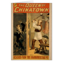 The Queen of Chinatown Card