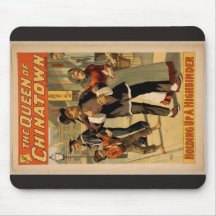 The Queen of Chinatown, 'Holding up a Highbinder' Mousepads