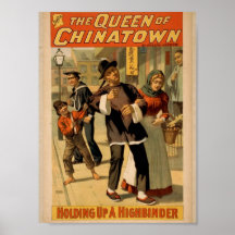 The Queen of Chinatown, 'Holding up a Highbinder' Posters