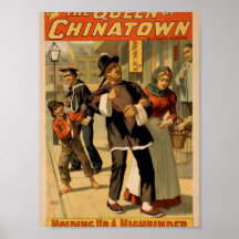 The Queen of Chinatown, 'Holding up a Highbinder' Posters