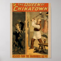 The Queen of Chinatown Print
