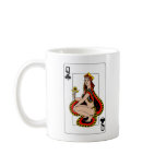The Queen of clubs mugs