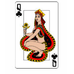 The Queen of clubs t-shirts