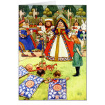 The Queen of Hearts and Alice in Wonderland cards