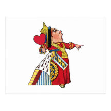 THE QUEEN OF HEARTS POST CARDS
