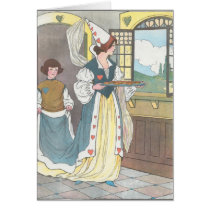 The Queen of Hearts, She made some tarts Greeting Cards