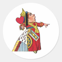 THE QUEEN OF HEARTS STICKER