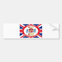 The Queen's Diamond Jubilee Bumper Sticker