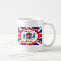The Queen's Diamond Jubilee Coffee Mugs